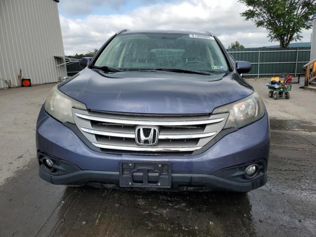 JHLRM4H74CC012310 - 2012 HONDA CR-V EXL ლურჯი ფოტო 5