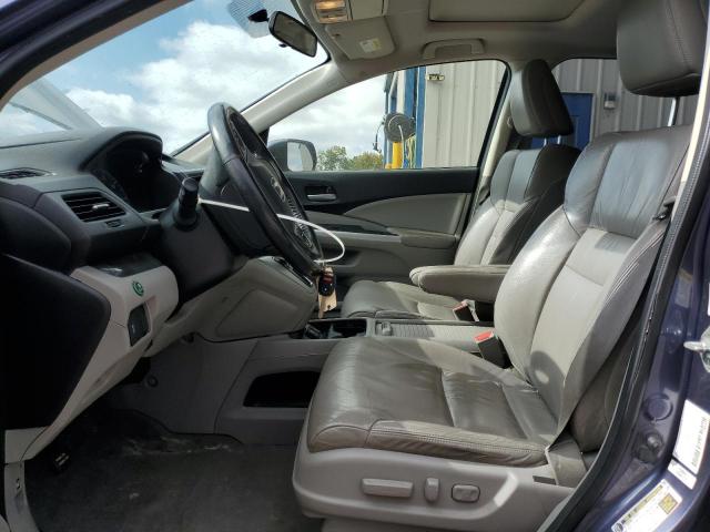 JHLRM4H74CC012310 - 2012 HONDA CR-V EXL ლურჯი ფოტო 7