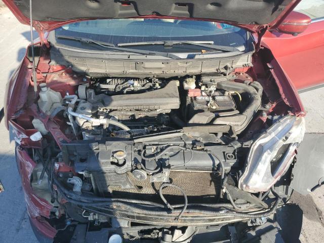 KNMAT2MV2GP620122 - 2016 NISSAN ROGUE S BURGUNDY photo 12