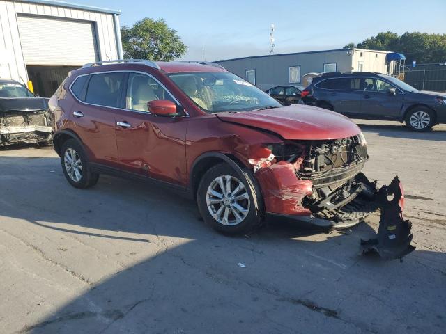 KNMAT2MV2GP620122 - 2016 NISSAN ROGUE S BURGUNDY photo 4