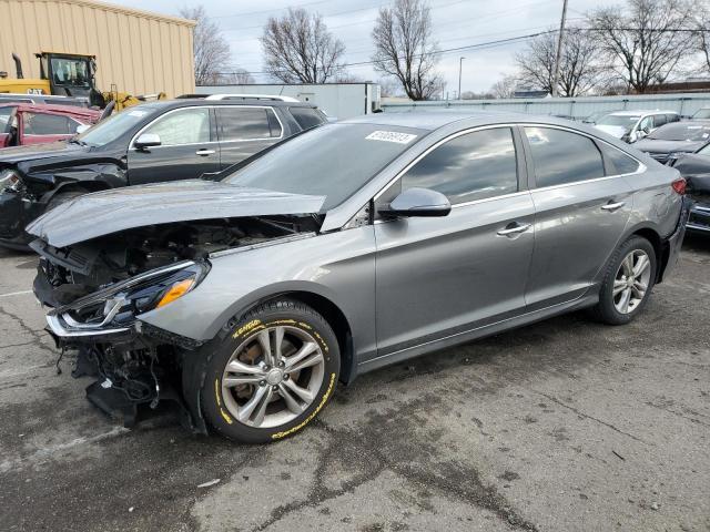 5NPE34AF6KH736101 - 2019 HYUNDAI SONATA LIMITED SILVER photo 1