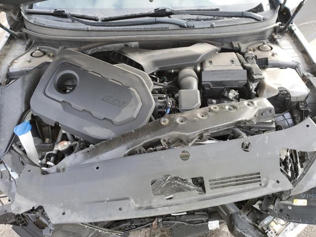 5NPE34AF6KH736101 - 2019 HYUNDAI SONATA LIMITED SILVER photo 11