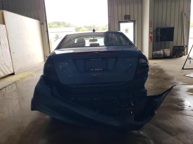 3FAHP0JA3AR312357 - 2010 FORD FUSION SEL BLUE photo 6