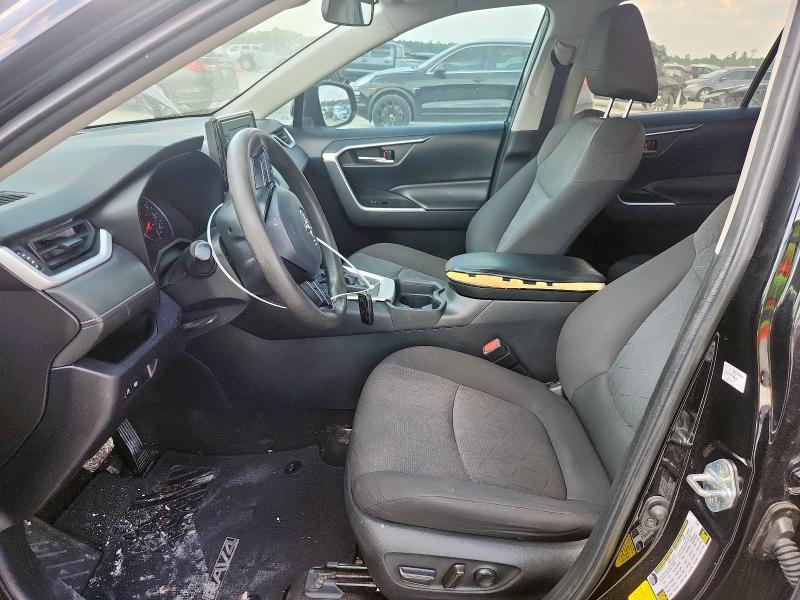 2T3W1RFV4LC033874 - 2020 TOYOTA RAV4 XLE შავი ფოტო 7