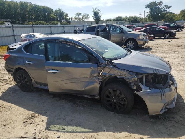 3N1AB7AP7JY254155 - 2018 NISSAN SENTRA S GRAY photo 4