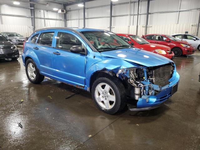 1B3HB48B38D605341 - 2008 DODGE CALIBER SXT BLUE photo 4