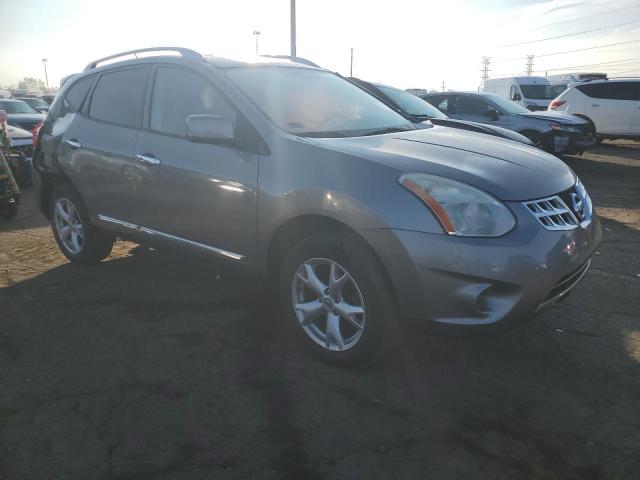 JN8AS5MT8BW574740 - 2011 NISSAN ROGUE S SILVER photo 4