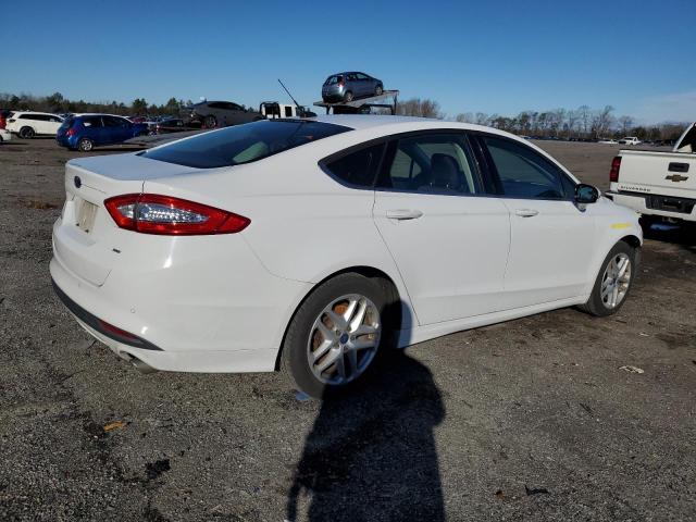 3FA6P0H74ER392369 - 2014 FORD FUSION SE WHITE photo 3