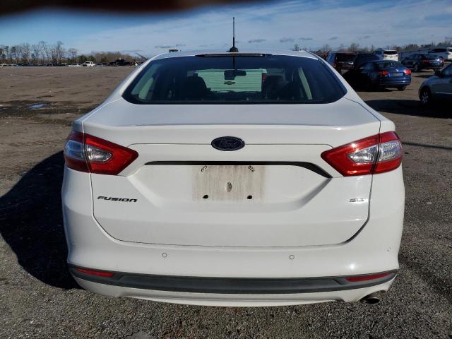 3FA6P0H74ER392369 - 2014 FORD FUSION SE WHITE photo 6