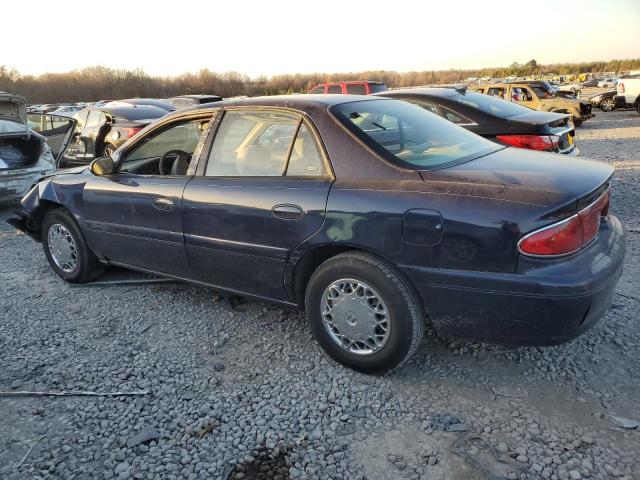 2G4WS52J111143483 - 2001 BUICK CENTURY CUSTOM BLUE photo 2