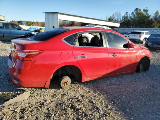 3N1AB7AP7JY216294 - 2018 NISSAN SENTRA S RED photo 3