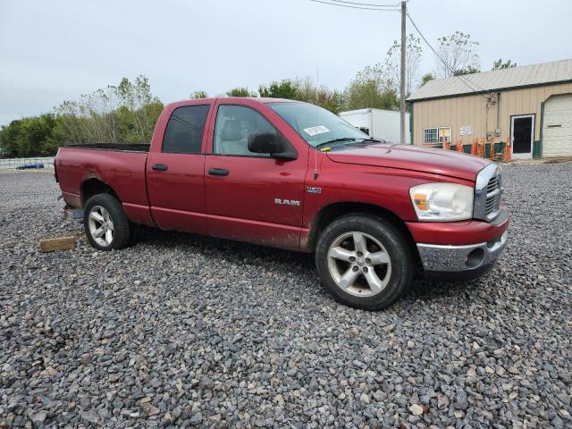 1D7HA18218S622902 - 2008 DODGE RAM 1500 ST Бордовый фото 4