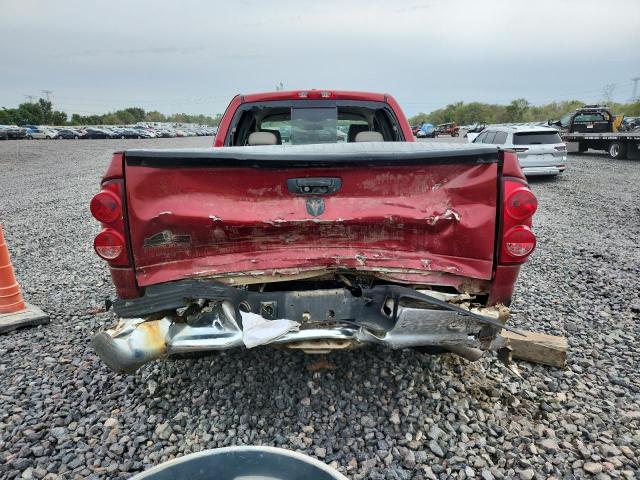 1D7HA18218S622902 - 2008 DODGE RAM 1500 ST Бордовый фото 6