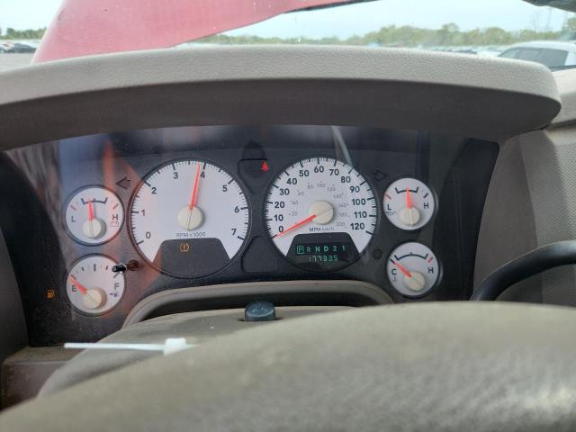 1D7HA18218S622902 - 2008 DODGE RAM 1500 ST Бордовый фото 9