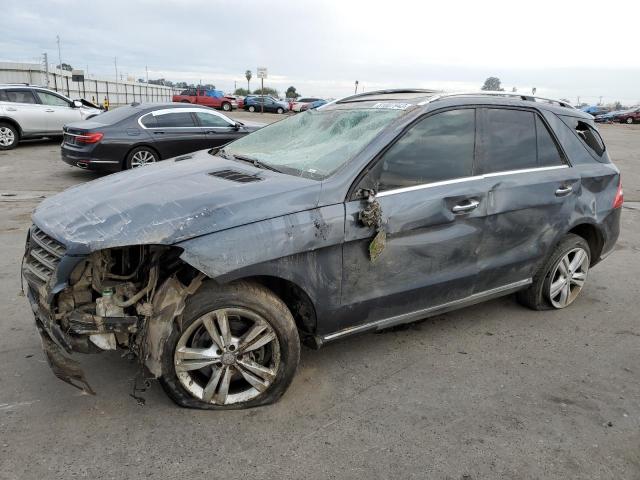 4JGDA5HB9FA455672 - 2015 MERCEDES-BENZ ML 350 4MATIC CHARCOAL photo 1