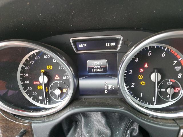 4JGDA5HB9FA455672 - 2015 MERCEDES-BENZ ML 350 4MATIC CHARCOAL photo 9