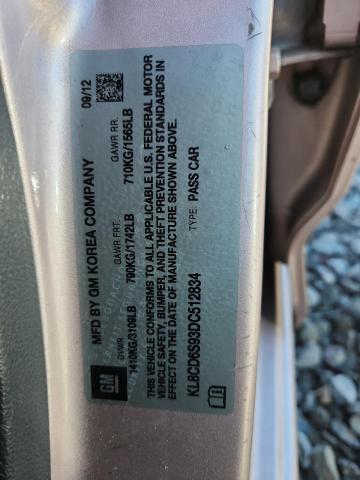 KL8CD6S93DC512834 - 2013 CHEVROLET SPARK 1LT PINK photo 13