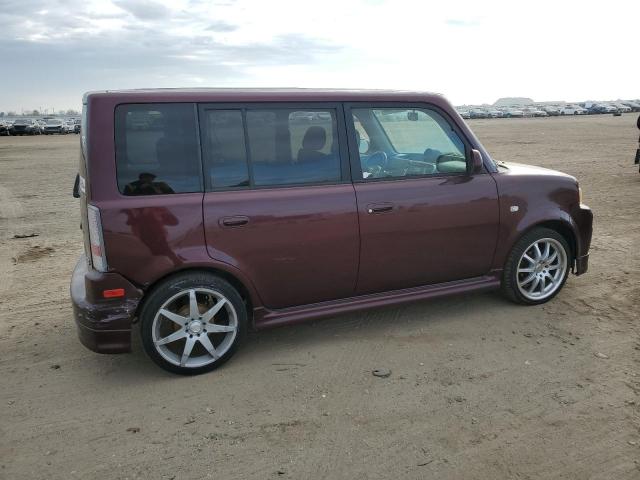 JTLKT324440150687 - 2004 TOYOTA SCION XB BURGUNDY photo 3