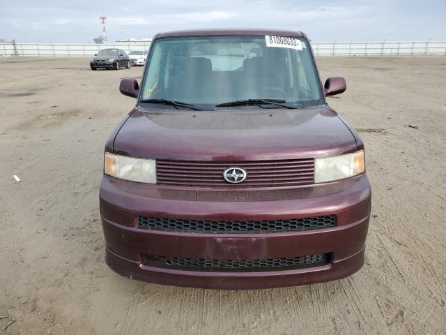 JTLKT324440150687 - 2004 TOYOTA SCION XB BURGUNDY photo 5