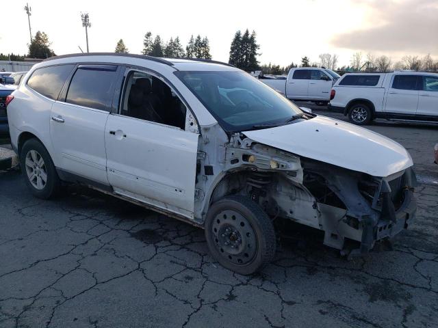 1GNKVJED4CJ147083 - 2012 CHEVROLET TRAVERSE LT WHITE photo 4