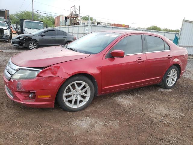 3FAHP0JG5CR148441 - 2012 FORD FUSION SEL RED photo 1