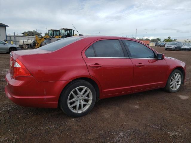 3FAHP0JG5CR148441 - 2012 FORD FUSION SEL RED photo 3