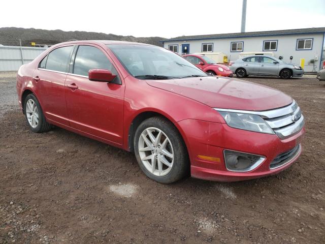 3FAHP0JG5CR148441 - 2012 FORD FUSION SEL RED photo 4