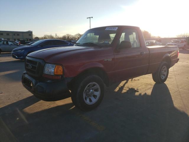 1FTYR10D94PA76640 - 2004 FORD RANGER RED photo 1