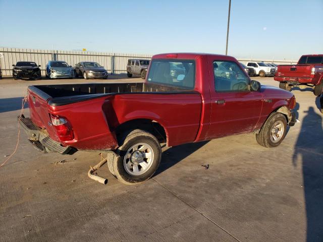 1FTYR10D94PA76640 - 2004 FORD RANGER RED photo 3