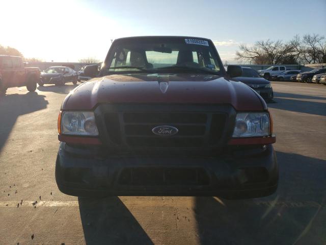 1FTYR10D94PA76640 - 2004 FORD RANGER RED photo 5