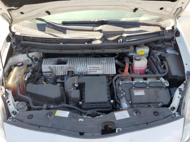 JTDKN3DU7F0474514 - 2015 TOYOTA PRIUS თეთრი ფოტო 11