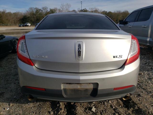 1LNHL9DK0DG608393 - 2013 LINCOLN MKS SILVER photo 6