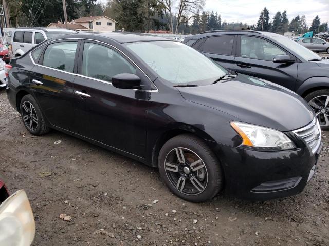 3N1AB7AP2FY228389 - 2015 NISSAN SENTRA S BLACK photo 4