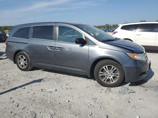5FNRL5H65BB009592 - 2011 HONDA ODYSSEY EXL GRAY photo 4