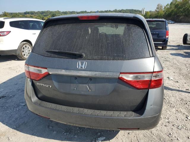 5FNRL5H65BB009592 - 2011 HONDA ODYSSEY EXL GRAY photo 6