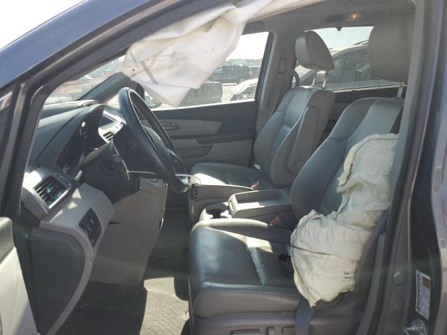 5FNRL5H65BB009592 - 2011 HONDA ODYSSEY EXL GRAY photo 7