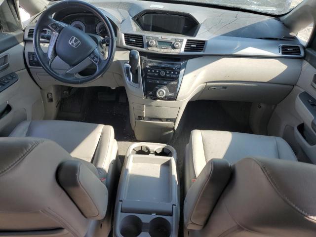 5FNRL5H65BB009592 - 2011 HONDA ODYSSEY EXL GRAY photo 8