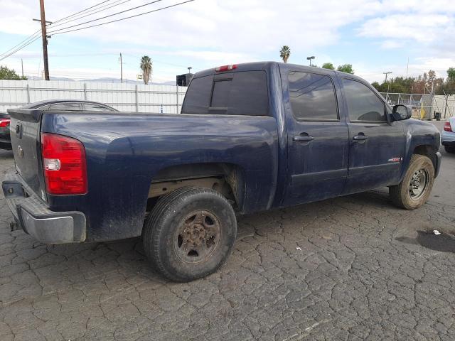 2GCEK13Y371644016 - 2007 CHEVROLET SILV1500 2 K1500 CREW CAB BLUE photo 3