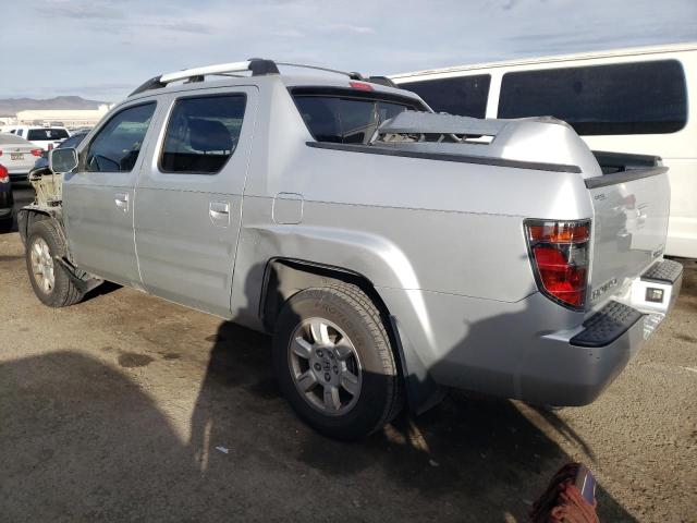 2HJYK16527H516643 - 2007 HONDA RIDGELINE RTL SILVER photo 2