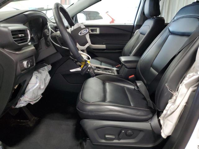 1FMSK8DH9MGA76326 - 2021 FORD EXPLORER XLT Blanc photo 7