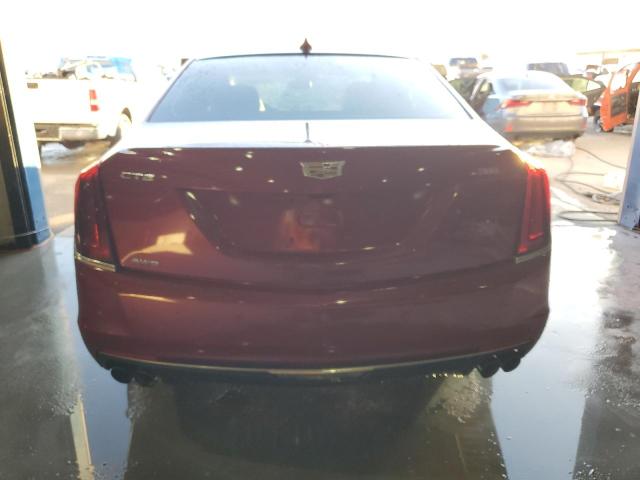 1G6KD5RS0JU132526 - 2018 CADILLAC CT6 LUXURY RED photo 6