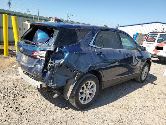 3GNAXUEV9LL258639 - 2020 CHEVROLET EQUINOX LT 蓝色 照片 3
