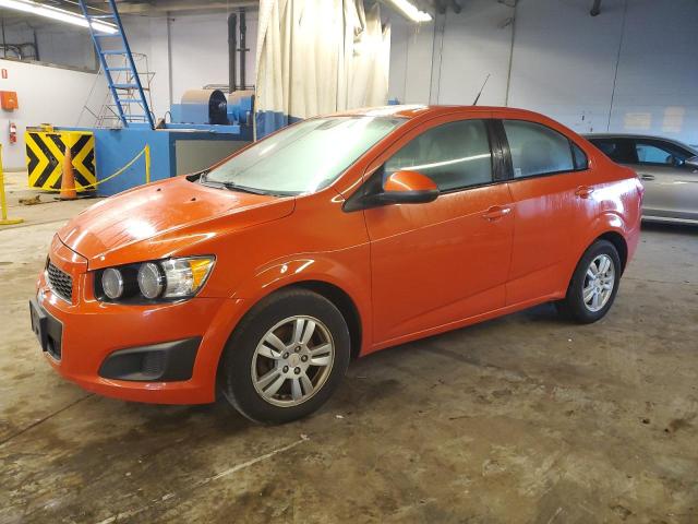 1G1JB5SH0C4114987 - 2012 CHEVROLET SONIC LS ORANGE photo 1