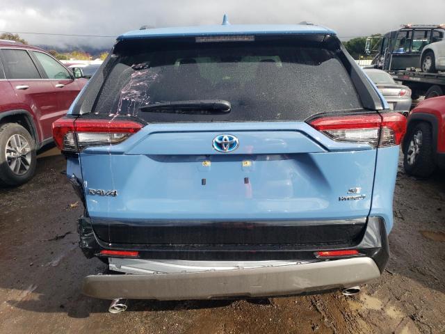 JTM16RFVXRD118329 - 2024 TOYOTA RAV4 SE BLUE photo 6