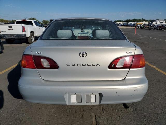 1NXBR12E3YZ333970 - 2000 TOYOTA COROLLA VE 银色 照片 11