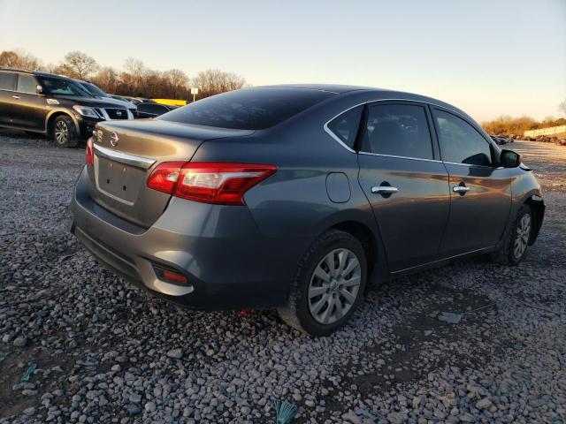 3N1AB7APXKY227565 - 2019 NISSAN SENTRA S GRAY photo 3