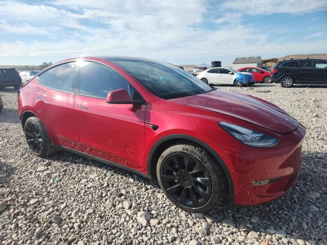 5YJYGDEEXLF029473 - 2020 TESLA MODEL Y 红色 照片 4
