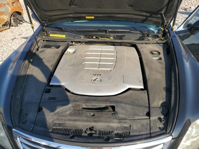 JTHCL5EF2B5010922 - 2011 LEXUS LS 460 შავი ფოტო 11