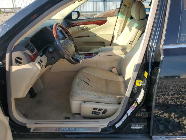 JTHCL5EF2B5010922 - 2011 LEXUS LS 460 შავი ფოტო 7