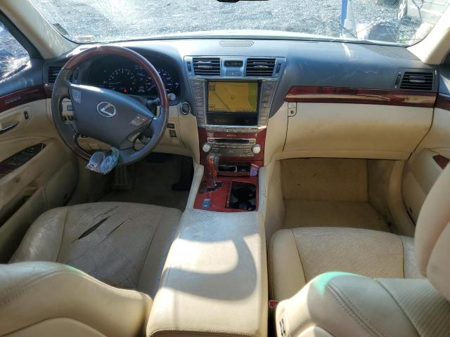 JTHCL5EF2B5010922 - 2011 LEXUS LS 460 შავი ფოტო 8